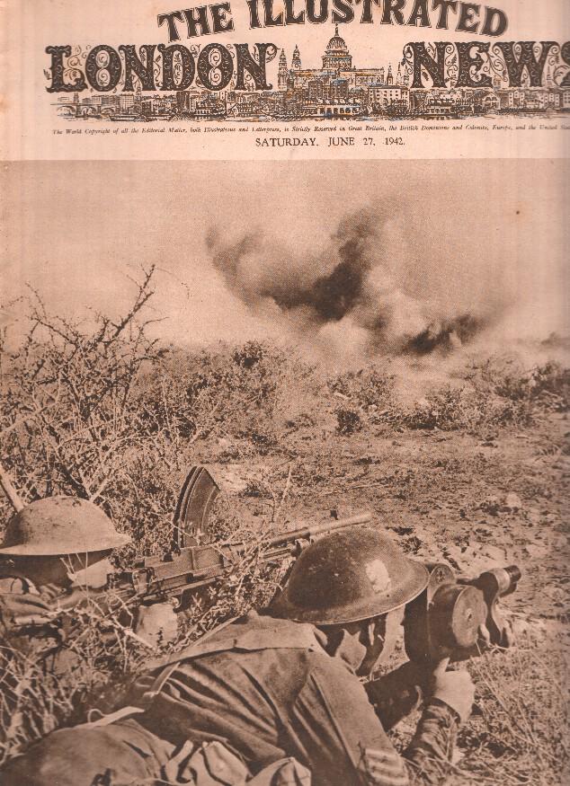 THE ILLUSTRATED LONDON NEWS, July 27 1942: The Camera-Man at work in Libya