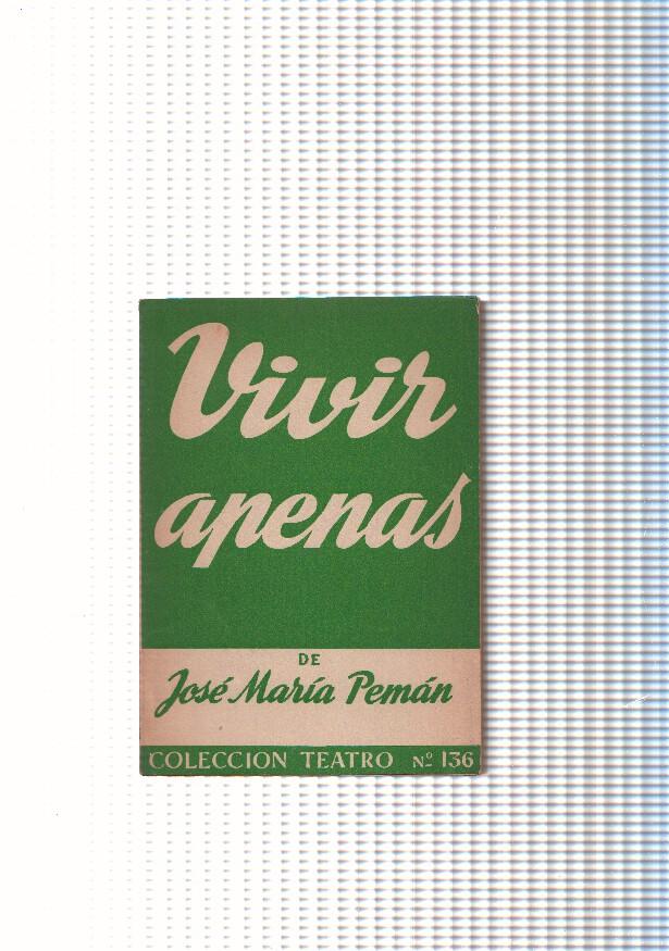 Vivir apenas
