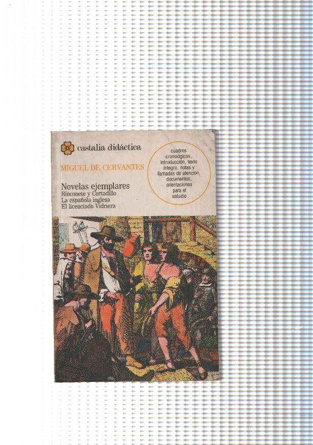 Novelas Ejemplares- Rinconete y cortadillo- La española inglesa-El licenciado Vidriera