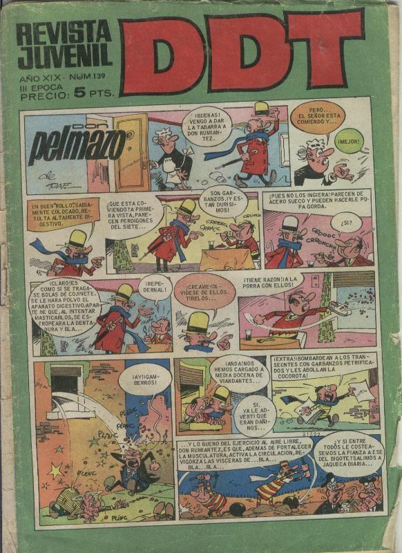 DDT tercera epoca numero 139: Don Pelmazo (algo aviejado)