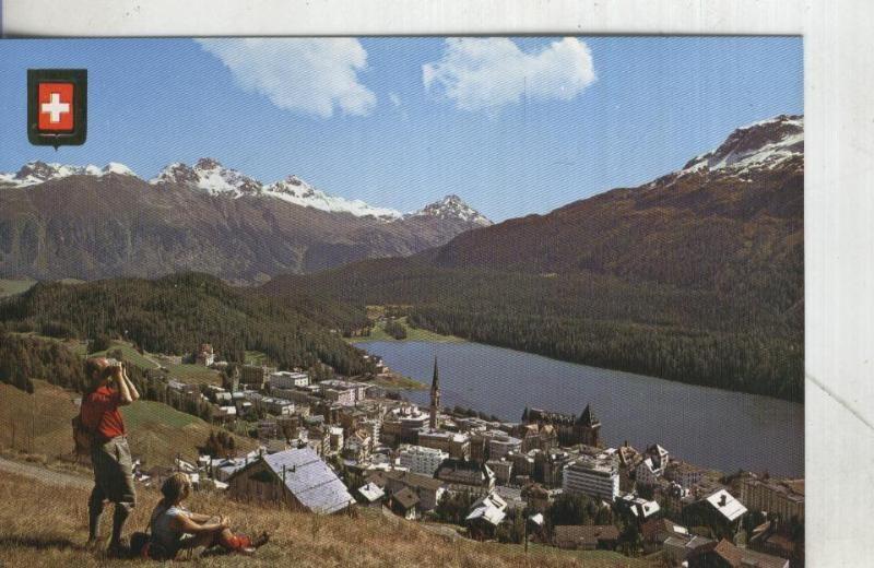 Postal: Suiza-St. Moritz