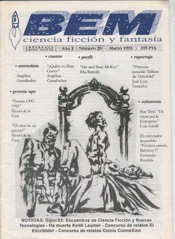 BEM revista ciencia ficcion y fantasia numero 29 (1993)