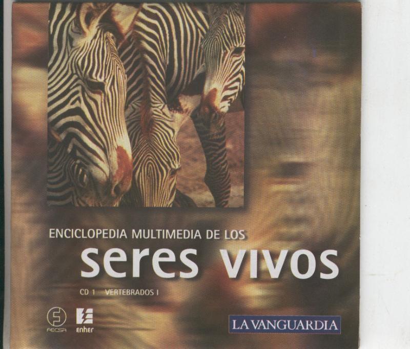CD Rom Enciclopedia Multimedia de los seres vivos numero 01: Vertebrados 1