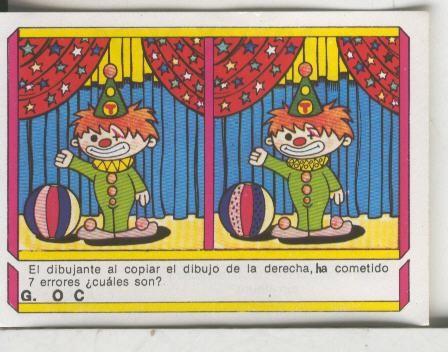 Cromo: Quien dijo, coleccion recreativa de chocolates Torras numero 65