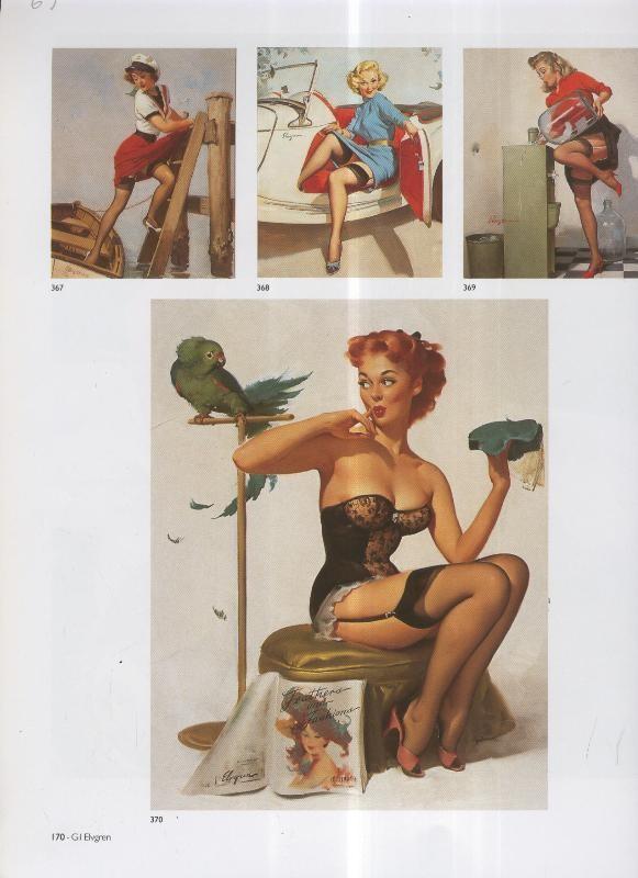 Pin Up lamina 069: Gil Elvgren
