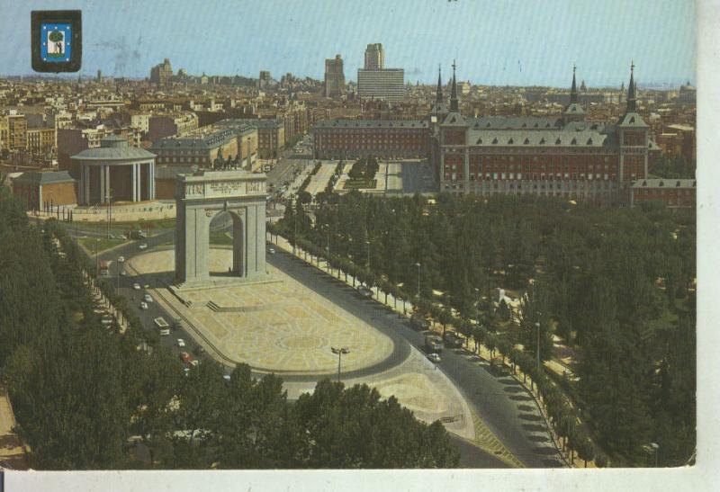 Postal 011509: Arco del Triunfo de Madrid