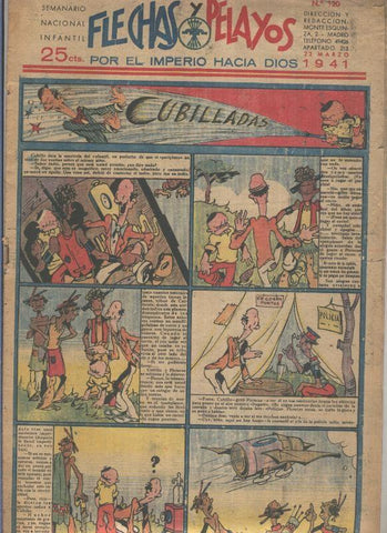 Flechas y Pelayos numero 120 del 23.marzo.1941