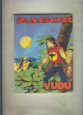 Zagor numero 09: Vudu (numerado 1 en trasera)