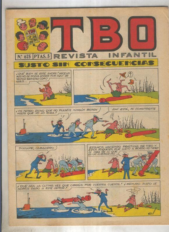 TBO numero 675: Susto sin consecuencias (Coll)