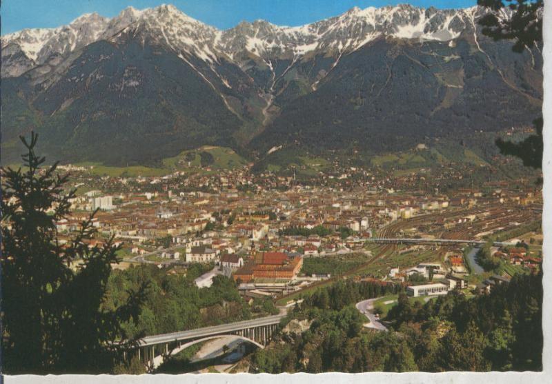 Postal 015872: Vista general de Innsbruck