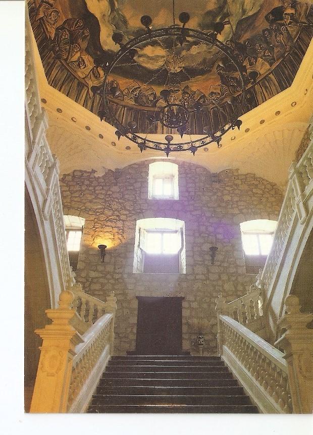 Postal 025616 : Escalera imperial s. XVI Monasterio de San Pedro de Carceña (Burgos)