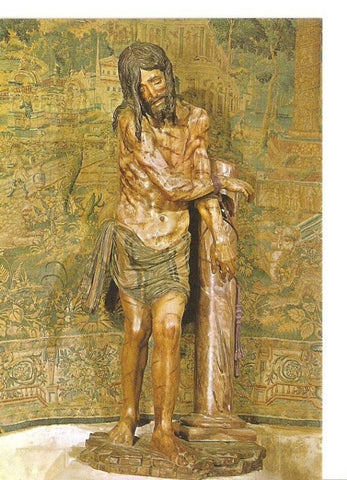 Postal 026210 : Cristo atado a la Columna. Diego de Silore (s. XVI). Catedral de Burgos