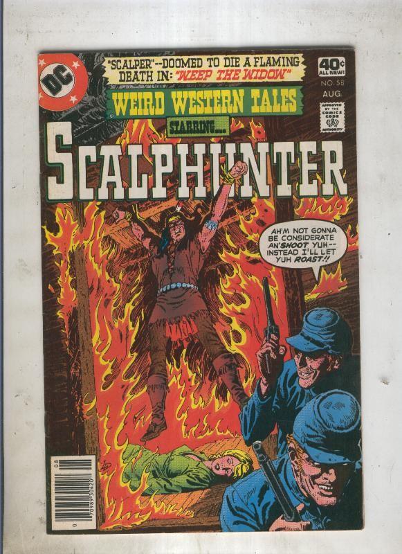 Weird Western Tales SCALPHUNTER numero 58