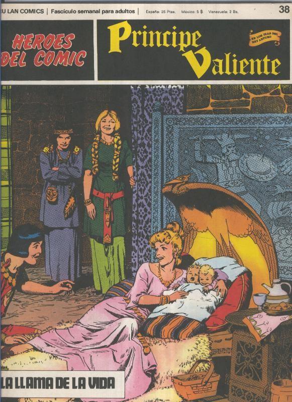 El Principe Valiente Numero 38: La llama de la vida ( numerado 01en trasera)