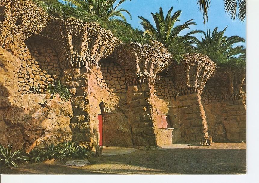 Postal 035294 : Barcelona. Parque Guell (Arq. Gaudi). Detalle