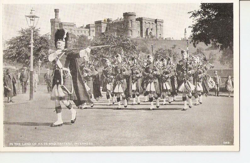 Postal 035854 : In the Land of Kilts and Tartans Inverness