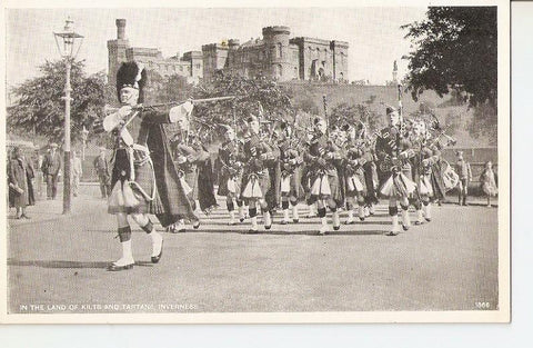 Postal 035854 : In the Land of Kilts and Tartans Inverness