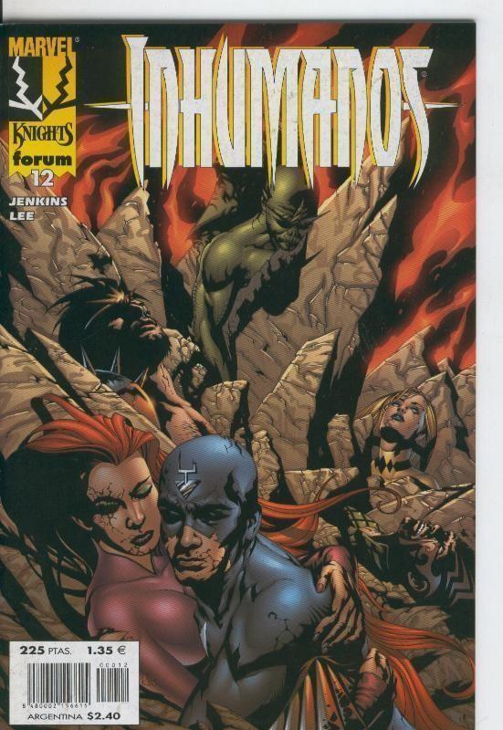 Marvel Knights: Inhumanos numero 12: Plan B