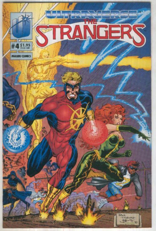 THE STRANGERS Vol.1 No.04: Between a Rock and a Hardcase (Ultraverse 1993)