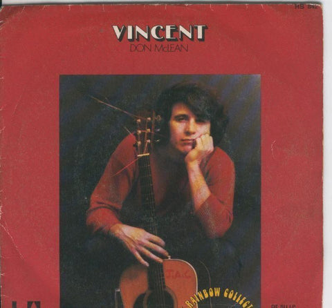 Disco de 45 r.p.m: Don McLean: Vincent y Castillos en el aire