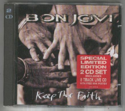 CD-Musica: BON JOVI - Keep the Faith SPECIAL LIMITED EDITION (Mercury 1993)