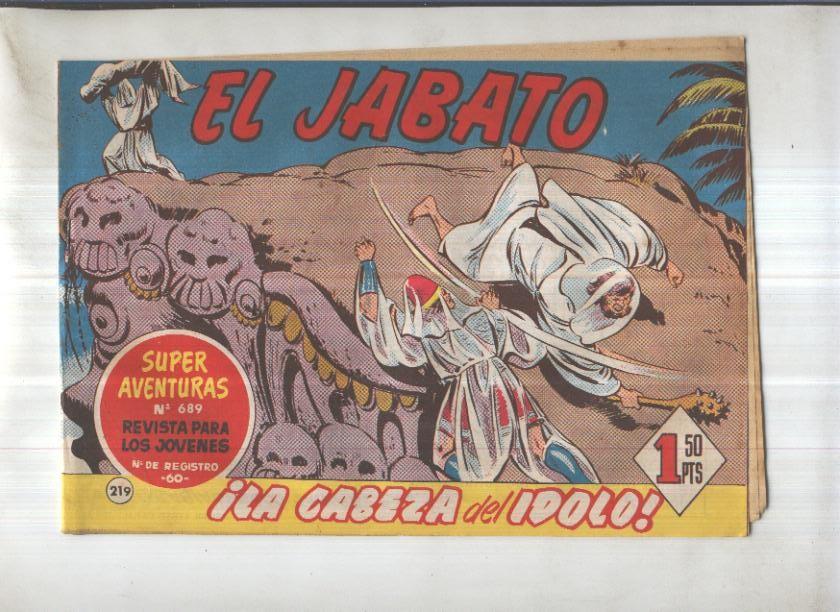 Bruguera: El Jabato numero 219: La cabeza del idolo