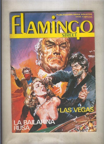 Flamingo street numero 24: Las Vegas (numerado 7 en trasera)
