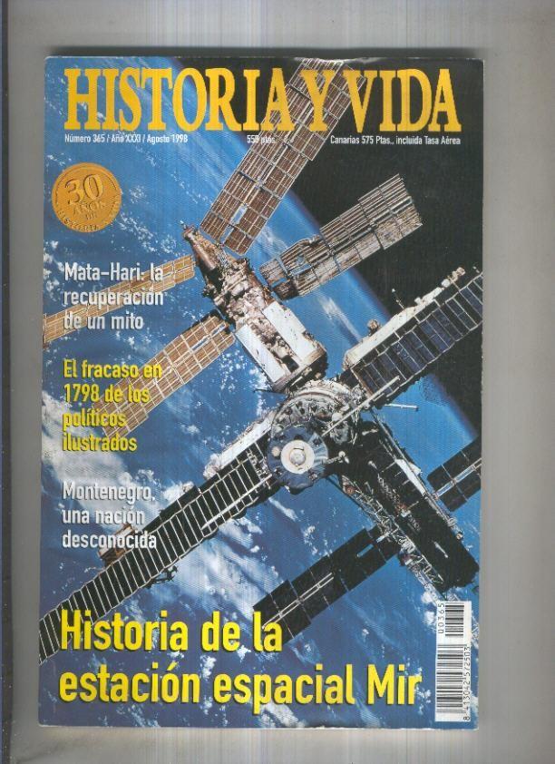 Historia y Vida revista numero 365: La estacion espacial MIR