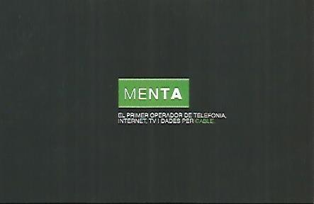 POSTAL PUBLICITARIA 55571: MENTA
