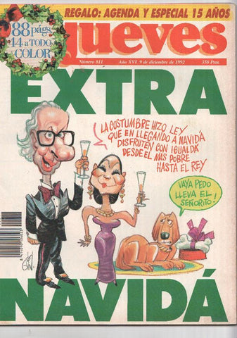 EL JUEVES numero 0811 - EXTRA NAVIDAD 1992