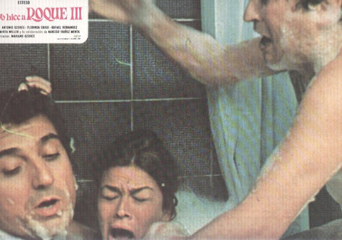 Caratula de cine: YO HICE A ROQUE III (numerado 03 en trasera)