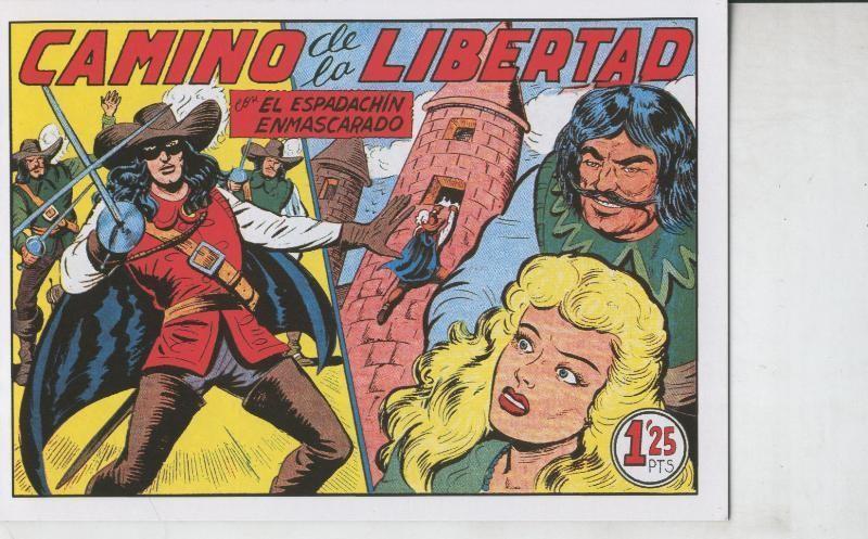 El Espadachin Enmascarado facsimil numero 039: Camino de la libertad