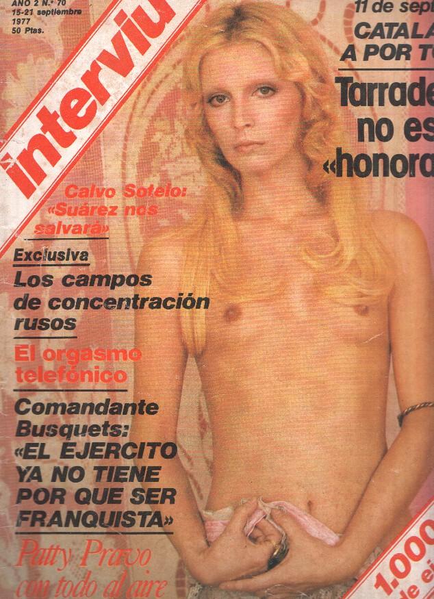 Revista INTERVIU, Numero 070: PATTY PRAVO, con todo al aire