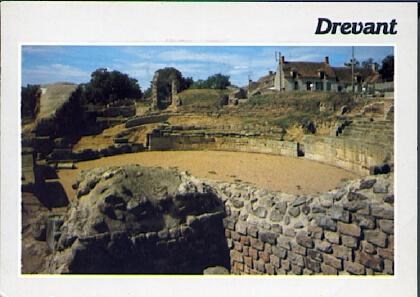 POSTAL 61149: Les ruines romaines  Drevant