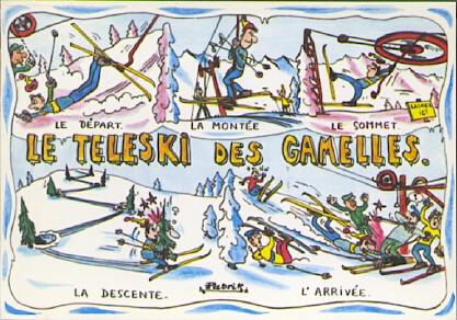 POSTAL 61151: Le teleski des Gamelles