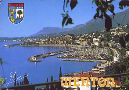 POSTAL 61174: Menton