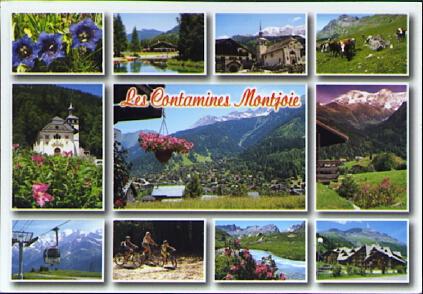 POSTAL 61187: Les Contamines Montjoie