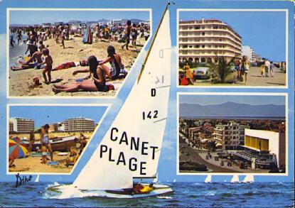 POSTAL 61202: Canet Plage D 142