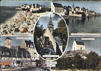 POSTAL 61216: Roscoff (Finistere) mosaico