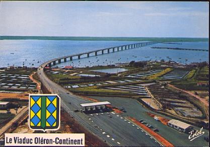 POSTAL 61259: Le Viaduc Oleron-Continent