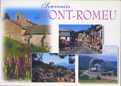 POSTAL 61273: Souvenirs de Font-Romeu