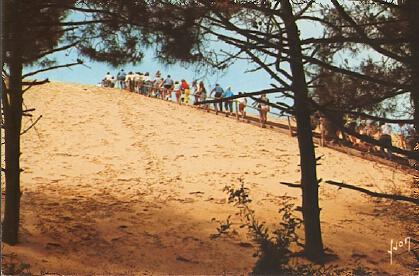 POSTAL 61284: Dunas y gente