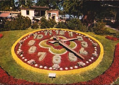 POSTAL 61303: Reloj de flores