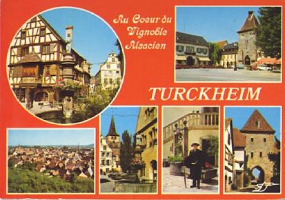 POSTAL 61328: Turckheim mosaico