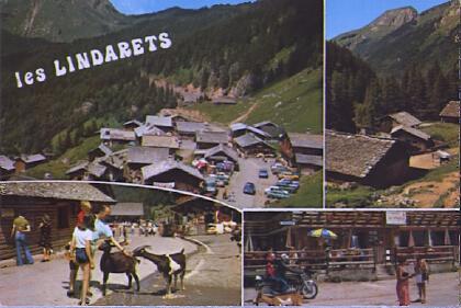 POSTAL 61344: Les Lindarets mosaico