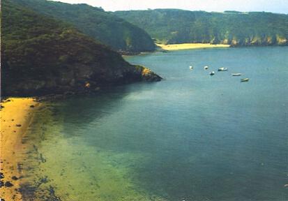 POSTAL 61349: Bahia con barcos a lo lejos