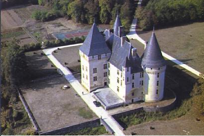 POSTAL 61360: Castillo plano aereo
