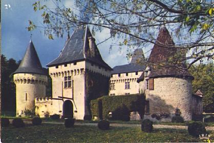 POSTAL 61361: Mansion con jardin