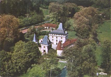 POSTAL 61362: Castillo entre arboles