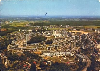 POSTAL 61383: Ciudad vista aerea